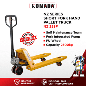 NZ Series Short Fork Hand Pallet Jack product description 1