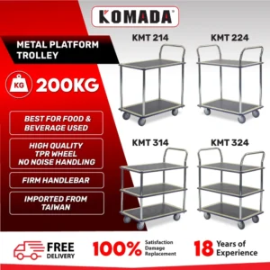 Multi Tiers Metal Trolley (200KG)​ cover