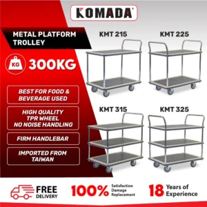Multi Tiers Metal Trolley (300KG)​ cover