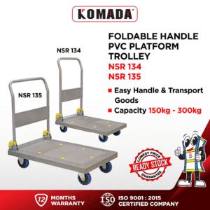 Foldable Handle PVC Trolley (150/300KG)​ cover