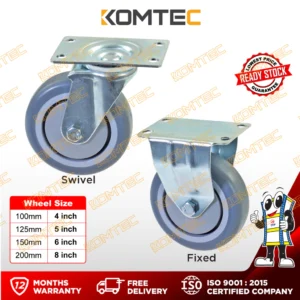 Platform Trolley Castor Wheel​ size