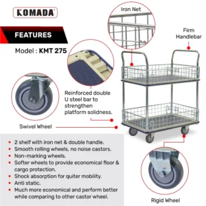 Iron Netting Trolley (300KG)​ KMT275