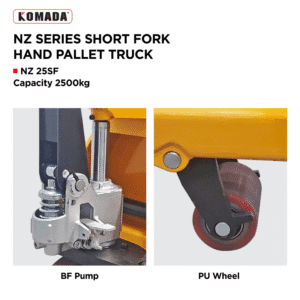 NZ Series Short Fork Hand Pallet Jack product description 2