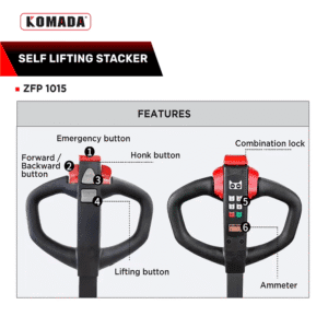 Fully Automated Self-lifting Stacker​ handle introduction