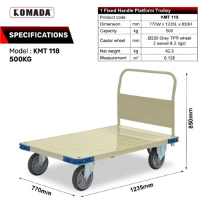 KMT118 specification