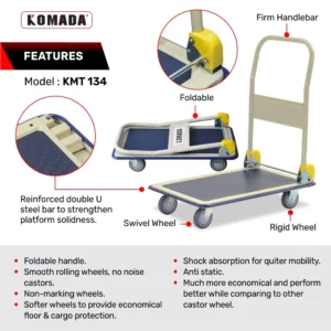 Metal Platform Trolley (200KG)​ KMT 134