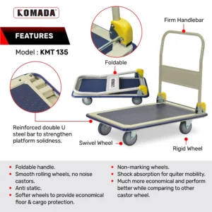 Metal Platform Trolley (300KG)​ KMT 135