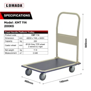 KMT 114 specification