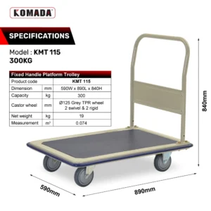 KMT 115 specification
