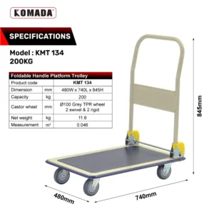 KMT 134 specification