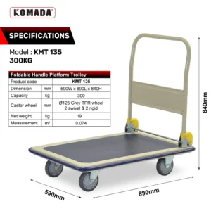 KMT 135 specification