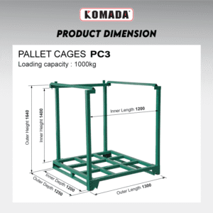 Pallet Cage 3 size