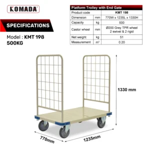 KMT 198 specification