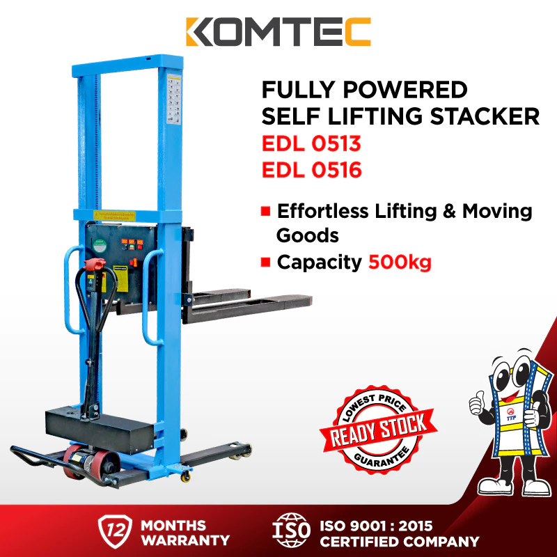 Fully Powered Self-lifting Stacker