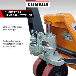 RZ Short Fork Pallet Jack​ hydraulic pump