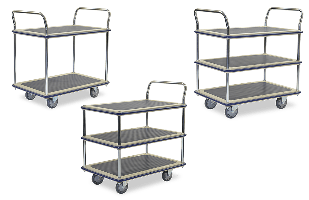 Multi Tiers Metal Trolley (300KG)​