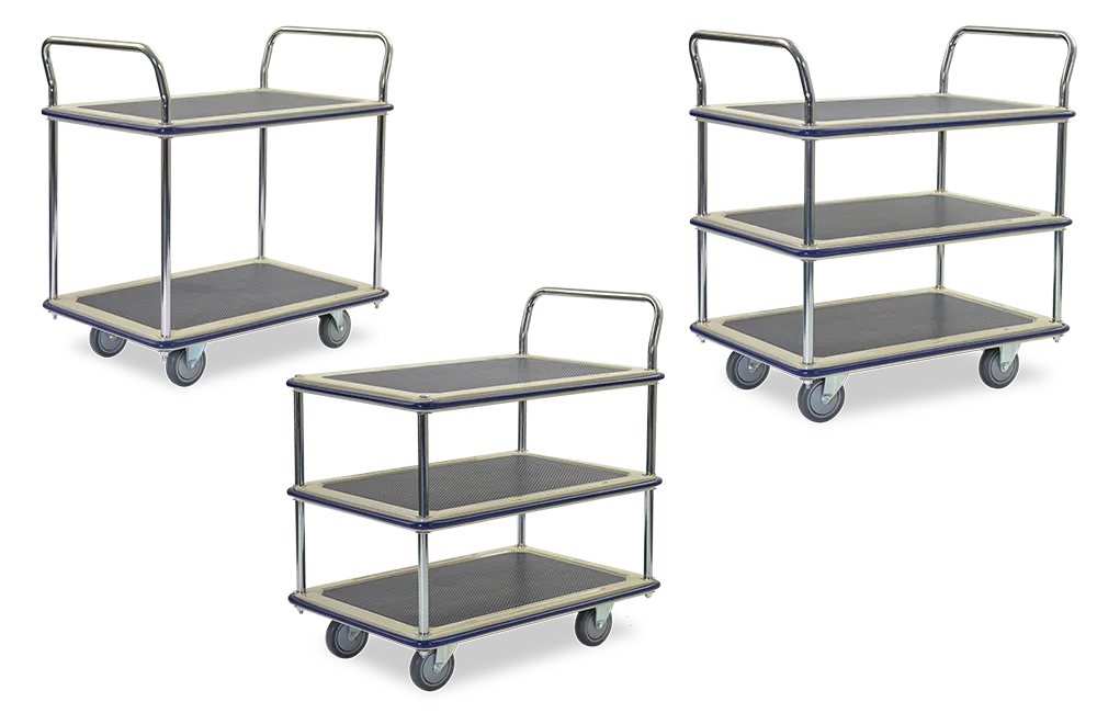 Multi Tiers Metal Trolley (300KG)​
