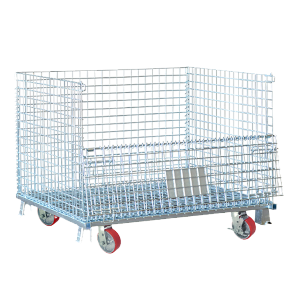 Pallet Mesh With Wheels