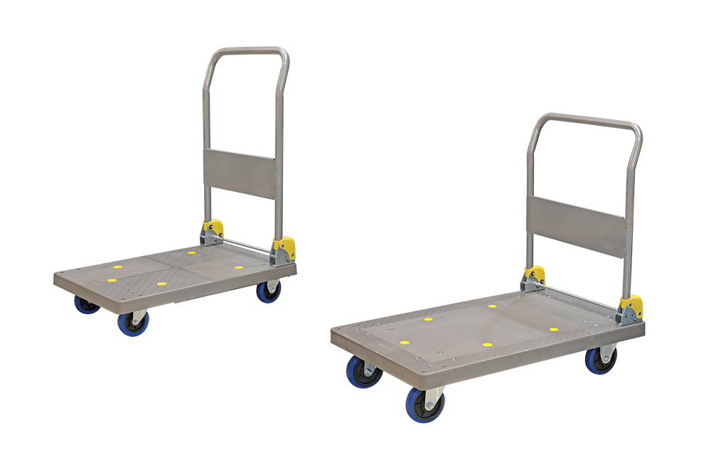 Foldable Handle PVC Trolley (150/300KG)