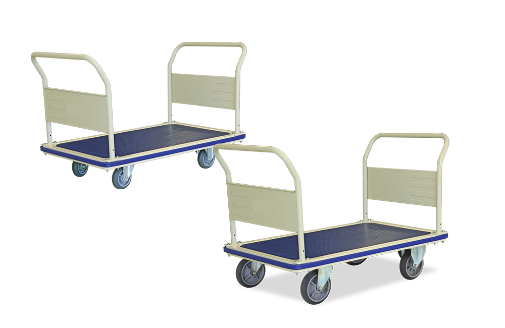 2 Fixed Handle Metal Trolley (400/500KG)