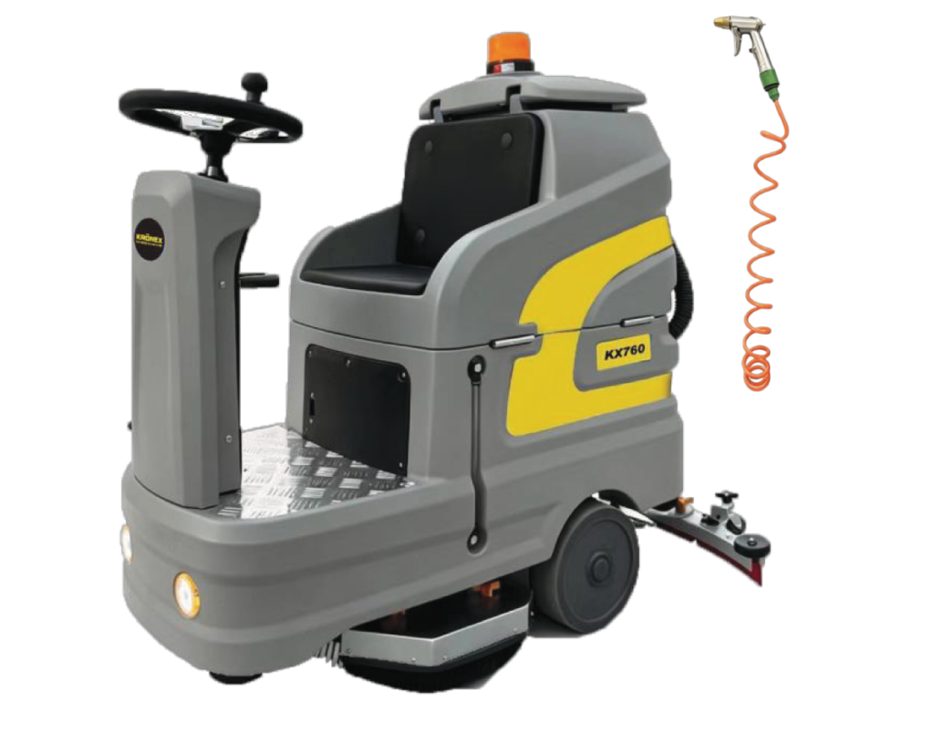 KX-760 Single Disc Driving Floor Scrubber